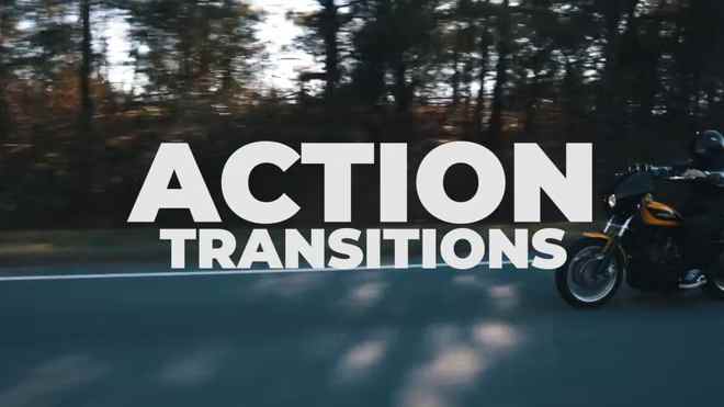 پریست ترانزیشن اکشن Action Transitions در پریمیر