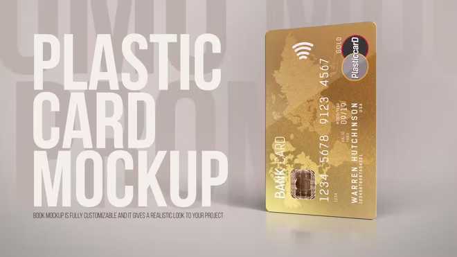 پروژه آماده تیزر تبلیغاتی کارت اعتباری Credit Card افتر افکت