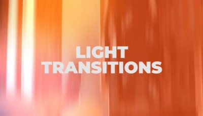 پریست ترنزیشن نوری Retro Leaks Transitions در پریمیر